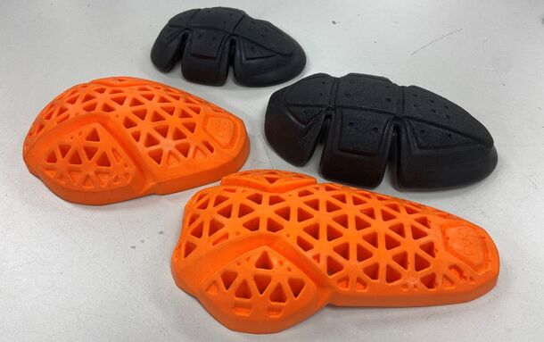 Impact protectors in the Apex 5 and Climate EXO 4 jackets