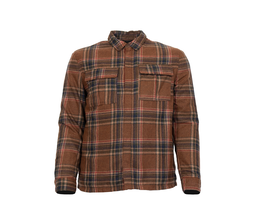 Merla Moto Denver Checked Wool textile jacket front